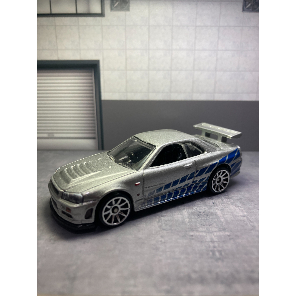 Hot Wheels Fast & Furious Nissan Skyline GTR R34 Loose
