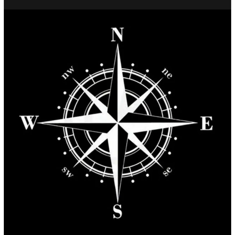 

STICKER CUTTING PETUALANG,KOMPAS MOBIL/MOTOR UKURAN 15X15CM