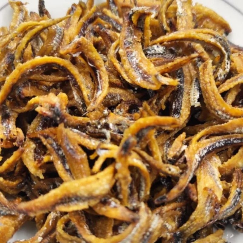 

TERI JENGKI GORENG ASIN GURIH RENYAH TANPA PENGAWET 25 GRAM