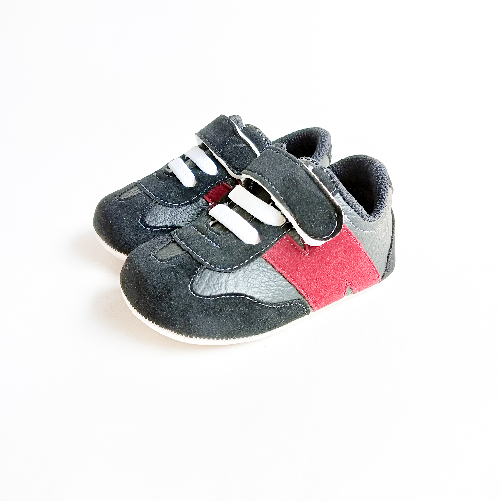 Sepatu Bayi Laki Laki 0 12 Bulan Murah Prewalker Anak Balita Cowok Terbaru Sneaker Motif N