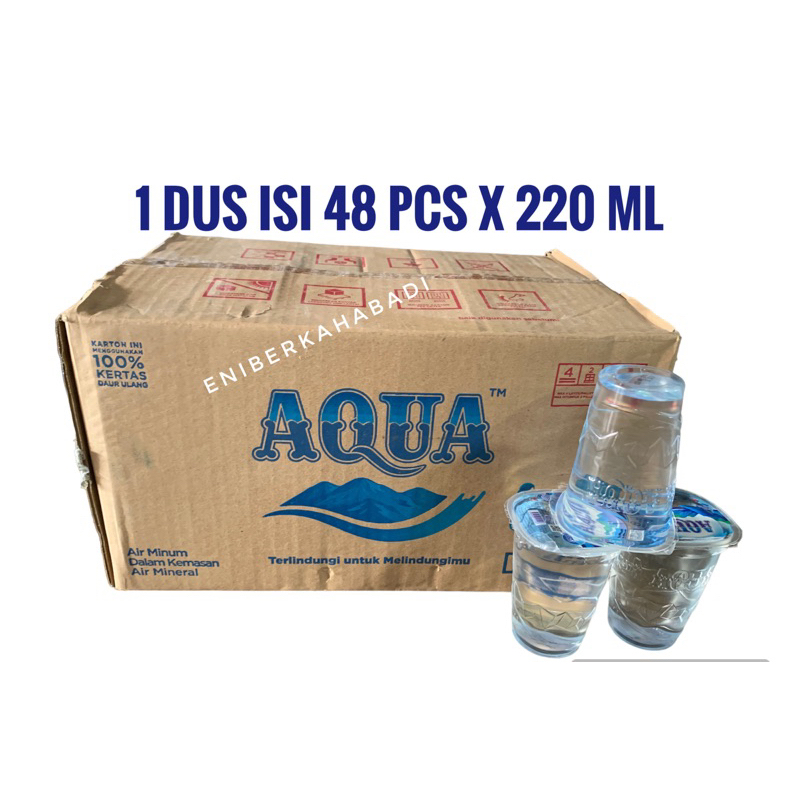 

Aqua Gelas 1 dus isi 48 pcs x 220 ml (November 2026)