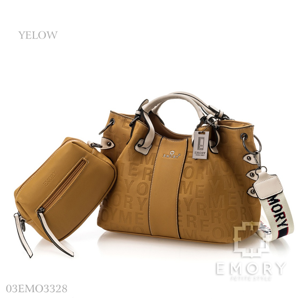 TAS SELEMPANG WANITA EMORYSTYLE  Cervora 03EMO 3328 2IN1 MB