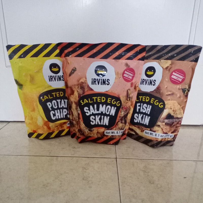 IRVINS SALTED EGG BESAR 210 gr