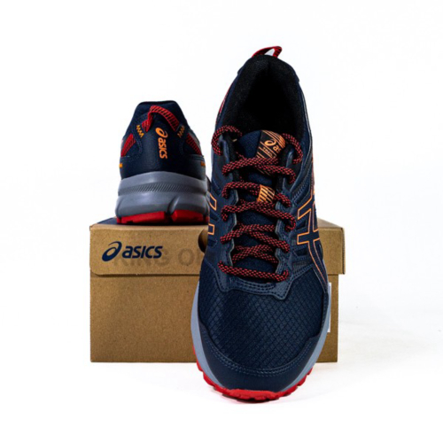 {MixaStore} Sepatu Trail Asics Scout 2 Midnight 1011B181-404 Original BNIB - 41.5 Berkualitas