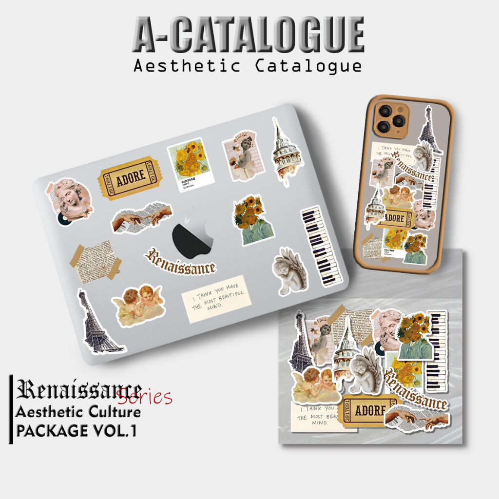 

Sticker Aesthetic Catalogue Waterprooft Compilation Hypebeast Renaissance Icon Logo || AESTHETIC CULTURE