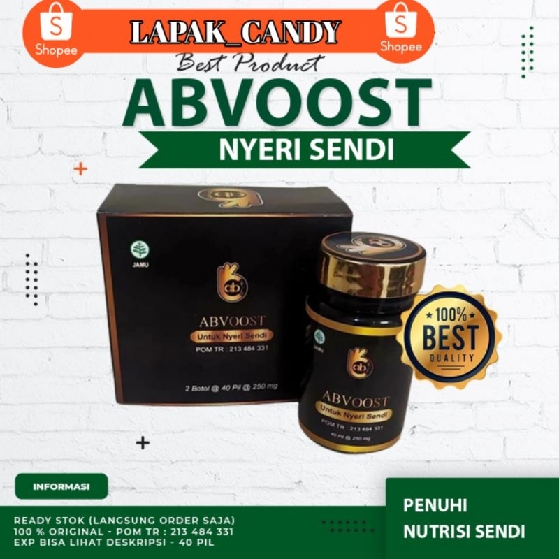 ABVOOST PIL HITAM AJAIB MENGATASI NYERI SENDI DAN SARAF
