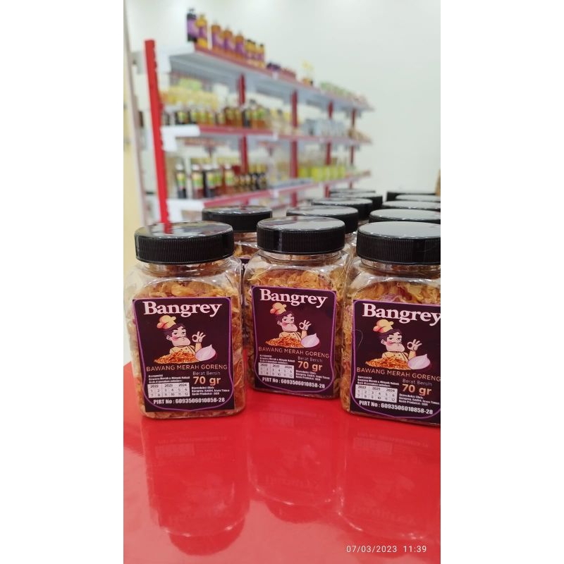 

Bawang goreng original bangrey Tanpa Tepung