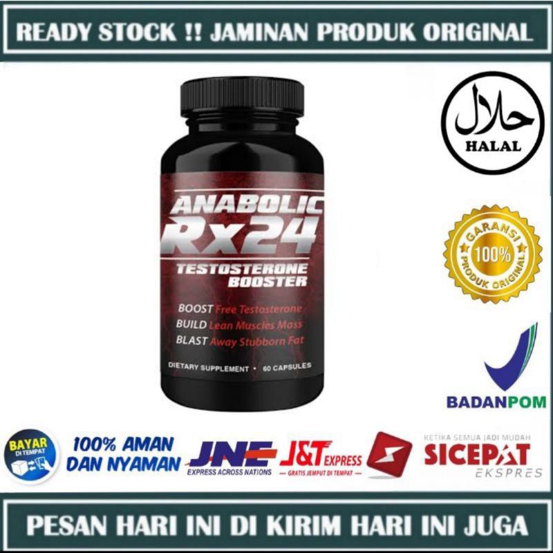 anabolic rx 24 original asli rx24 obat herbal suplemen penambah hormon testosteron booster koordinas