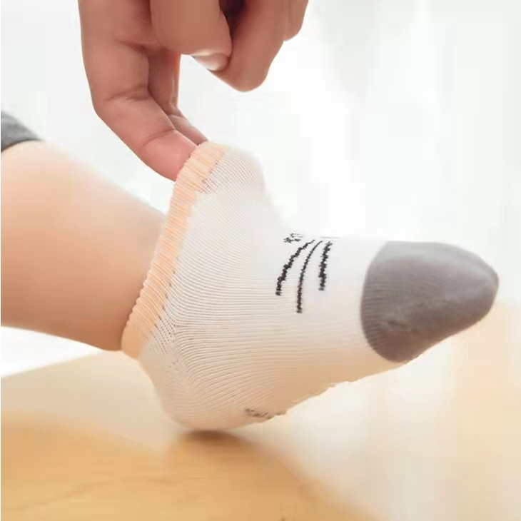 Kaos Kaki Pendek Bayi Korea Import Anti Slip Karakter  | Kaos Kaki Anak Prewalker