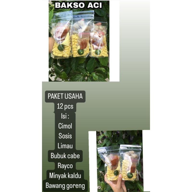 

PAKET HEMAT ISI 12 PCS !! BAKSO ACI HOME MADE