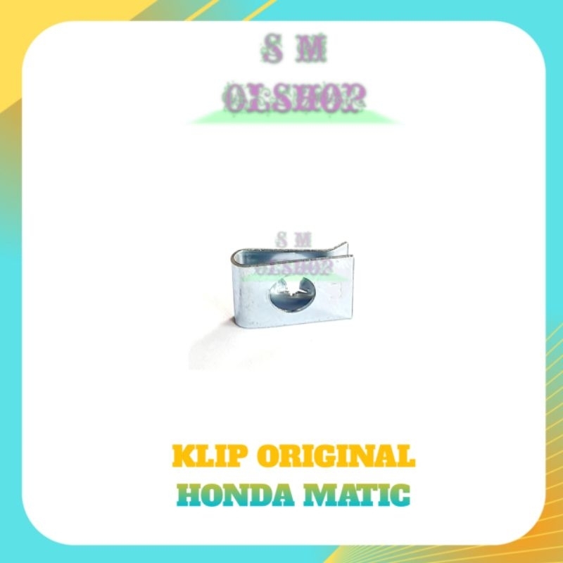 20 PCS  Baut Klip Honda Matic SILVER 4x16 Baut Klip Motor Honda Matic Baut Body Honda Matic Beat Vario Scoopy M4x16