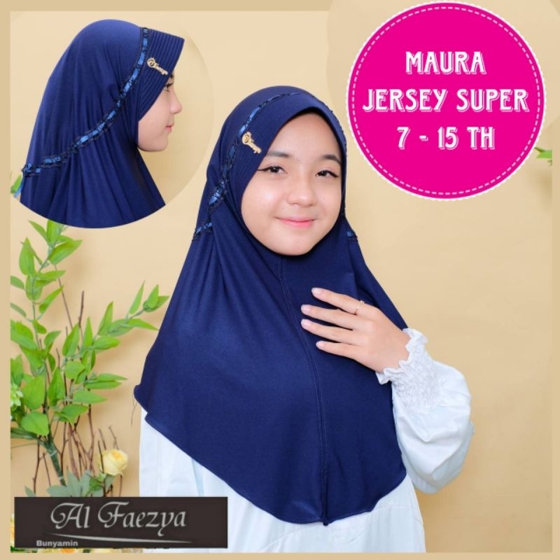 RABBANI BANDO ANAK JERSEY SUPER / RABBANI ANAK AL FAEZYA / JILBAB ANAK / HIJAB ANAK / KERUDUNG ANAK 