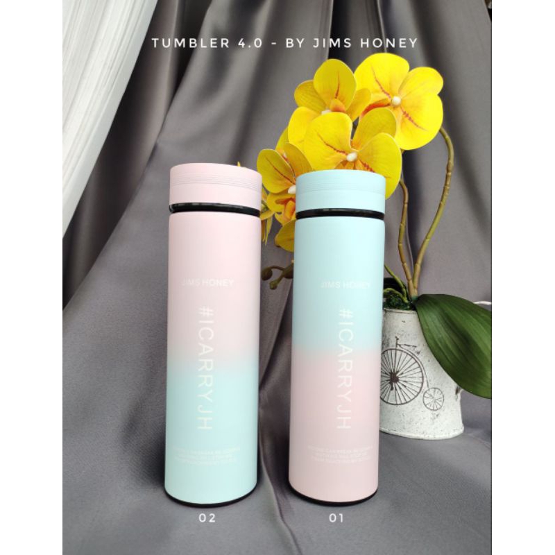 TUMBLER V 02 04 JIMSHONEY BOTOL MINUM STAINLESS TUMBLER PANAS DINGIN JIMS HONEY