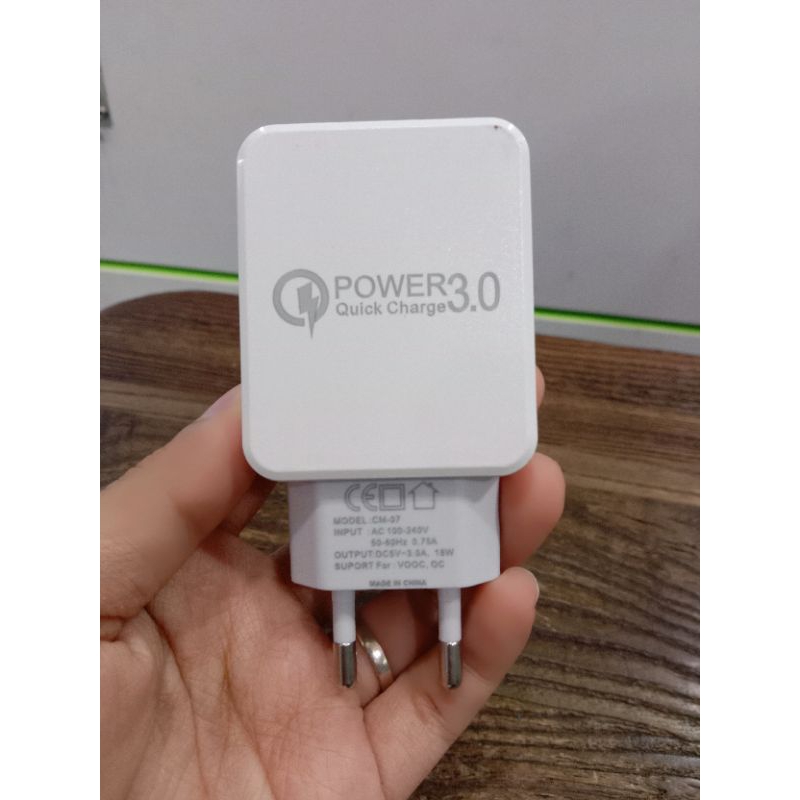 CHARGER TYPE-C 3.0 SUPPORT VOOC &amp; FAST CHARGER