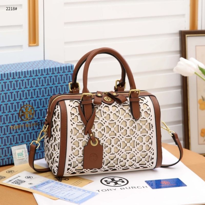 TERBARU TAS TY UKIR 2218 FREE BOX TAS SPEEDY TOP HOLDER BAG IMPORT