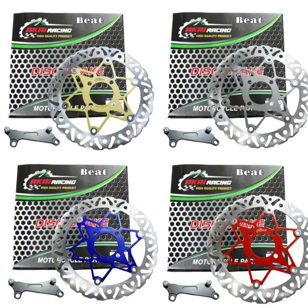 Piringan Cakram Depan Variasi 260mm Akai Racing Model Psm Ready Vario110,Vario 125, Vario 150,Beat,Scoopy,Fino,Mio,Mio J,Mio Soul,Xeon Dan Motor Lain