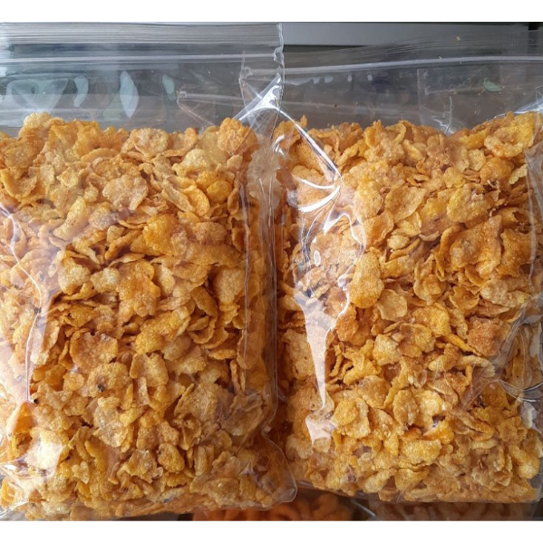 EMPING JAGUNG GEPREK PEDAS MANIS / KERIPIK EMPING