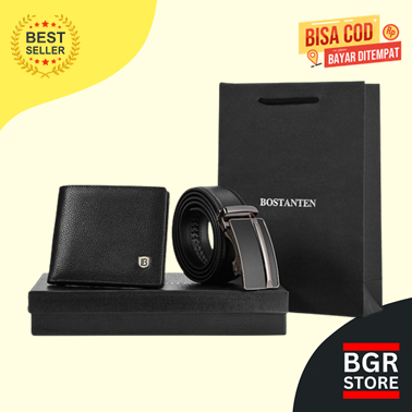 Bostanten Ikat Pinggang Pria Kulit Asli Dan Dompet Pria Kulit Asli