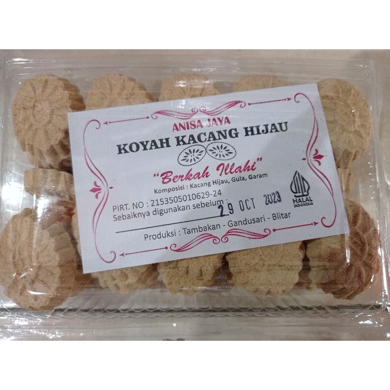 

KOYAH KACANG HIJAU BY BERKAH ILAHI / KUE SATRU