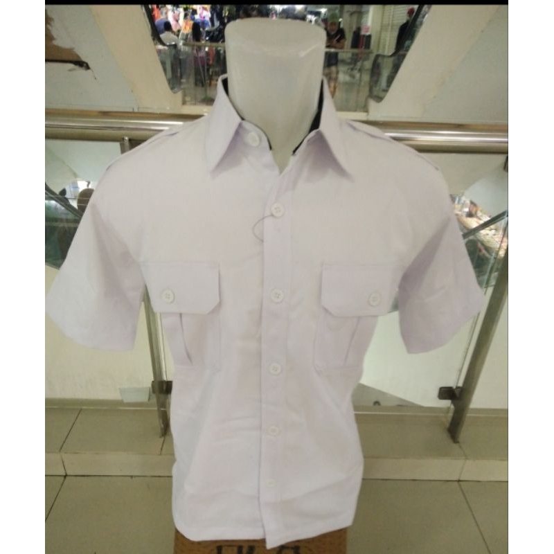 KEMEJA PDH PUTIH KEMEJA PNS PUTIH POLOS