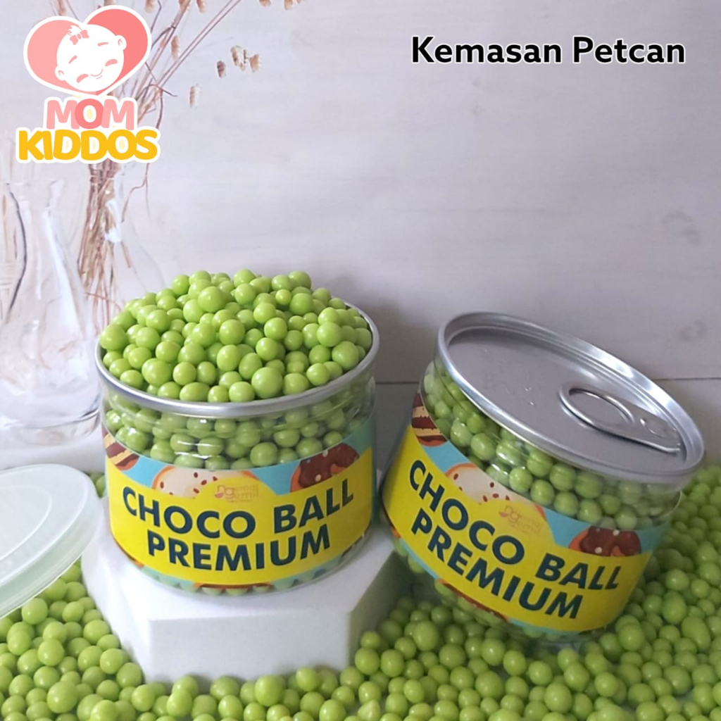 

Chocoball Green Melon / Sprinkle Bola Rasa Buah Premium (Kemasan PET CAN)