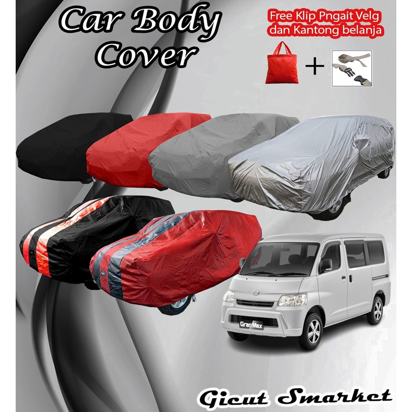 selimut sarung cover body mobil daihatsu grandmax grand max free pengait ban