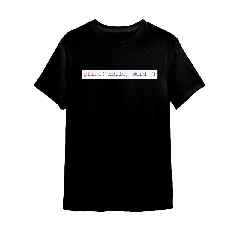 T-shirt/Kaos/Baju Komputer/programmer/teknologi informasi.
