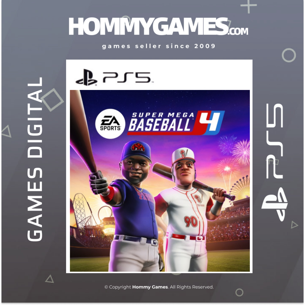 Super Mega Baseball 4 PS4 &amp; PS5 Digital Games