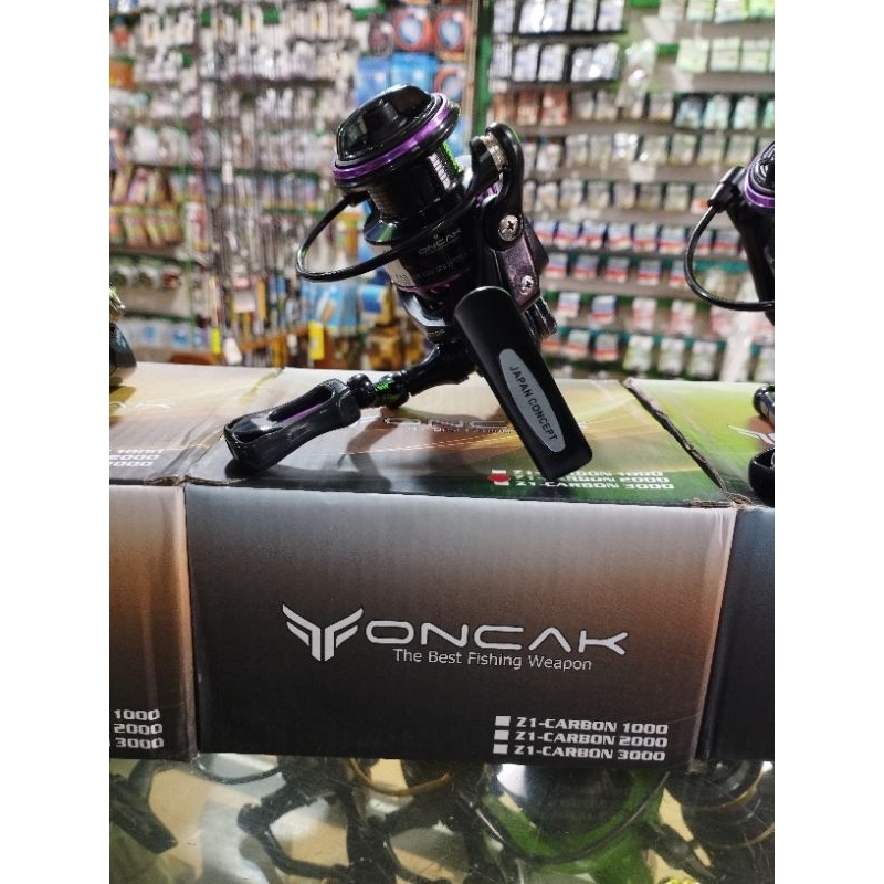 REEL ONCAK Z1 CARBON. POWER HANDLE
