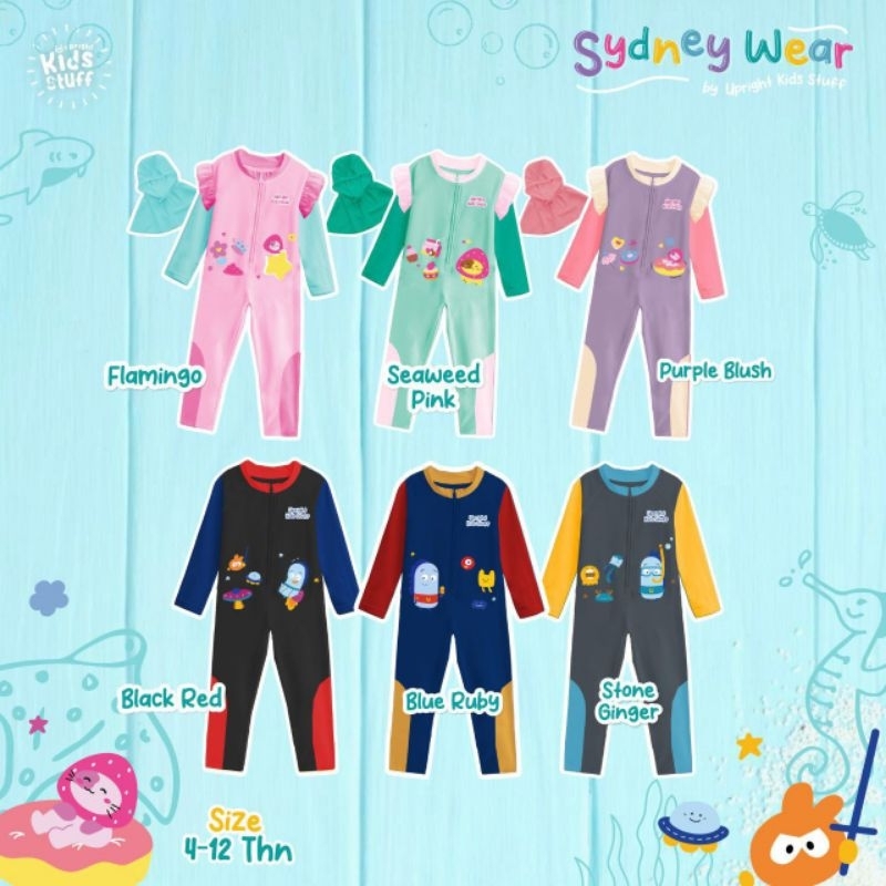 Pre Order ‼️ Baju Renang Anak Sidney Wear by Stuff