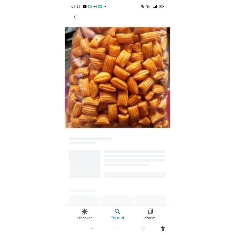 

500gram kue bantal (pang pang) renyah