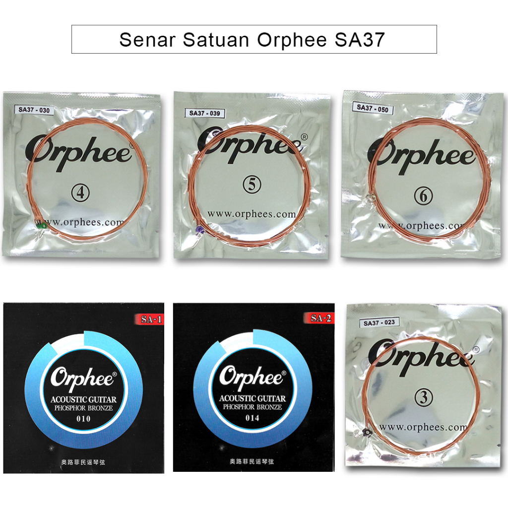 Orphee SA Senar Satuan Akustik Single String