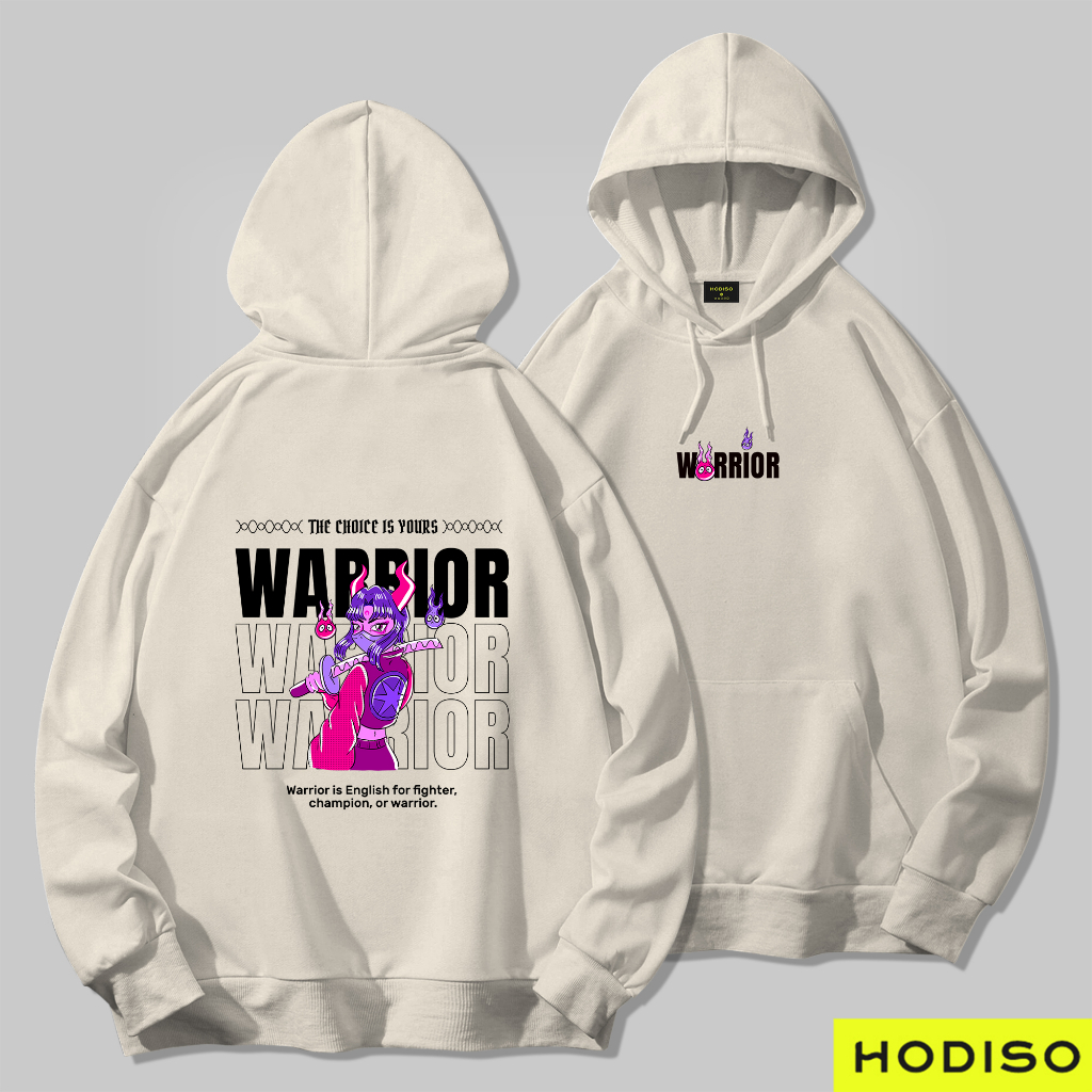 HODISO - Warrior Hoodie Jumper Pullover