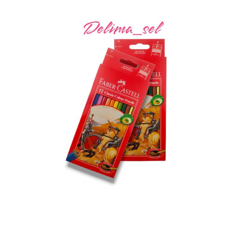 

Pensil Warna Faber Castell 12 classic Panjang(AZ51)
