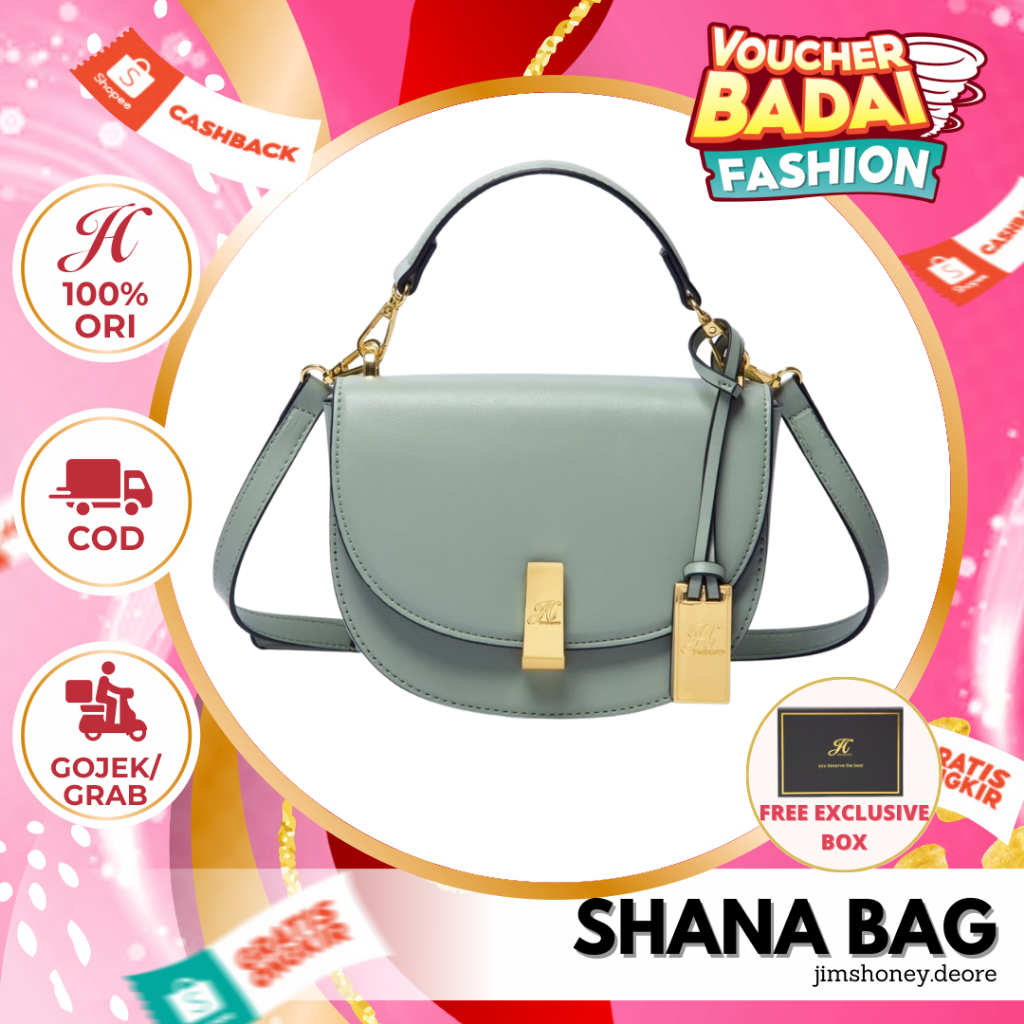 Jims Honey Shana Bag Tas Selempang Wanita Sling Fashion Jimshoney Elegant JH Ori Slempang James Jimhoney