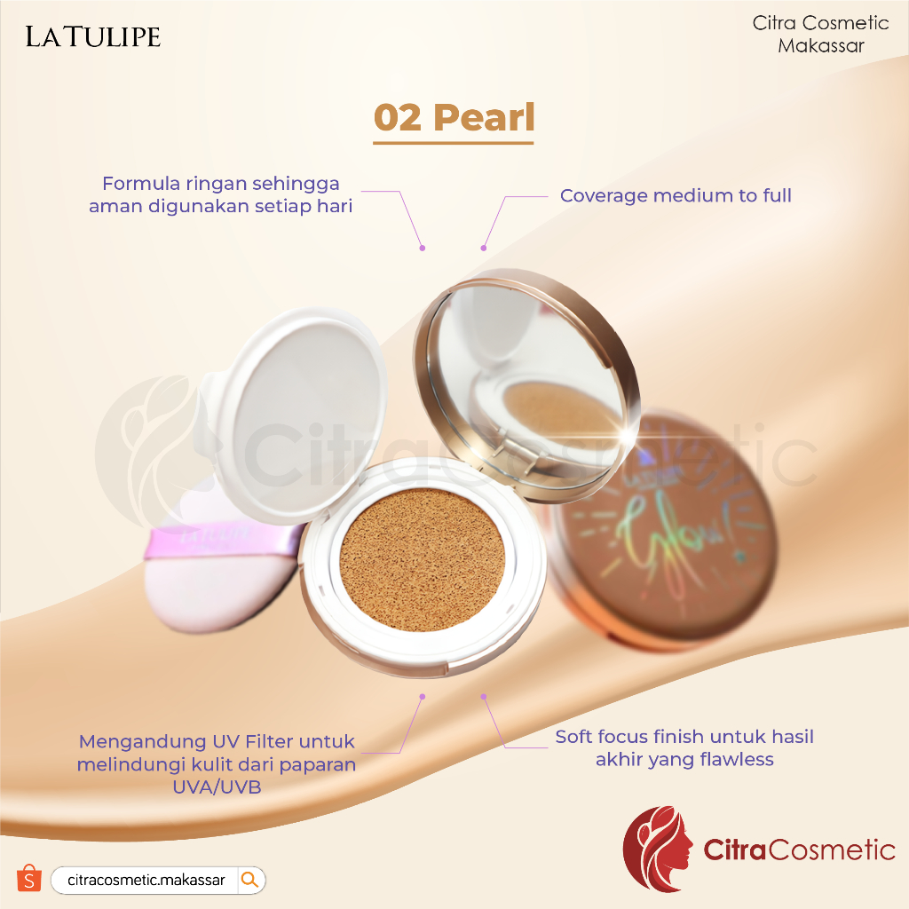 LaTulipe Glow BB Cushion  SPF 50 Series