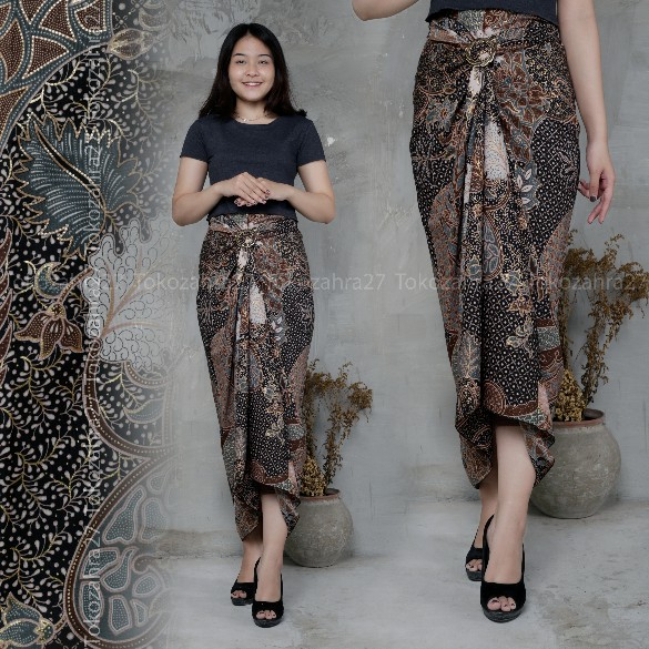 Kemeja Lengan Panjang Batik Kondangan MOTIF LILING &amp; DAUN  by tokozahra27