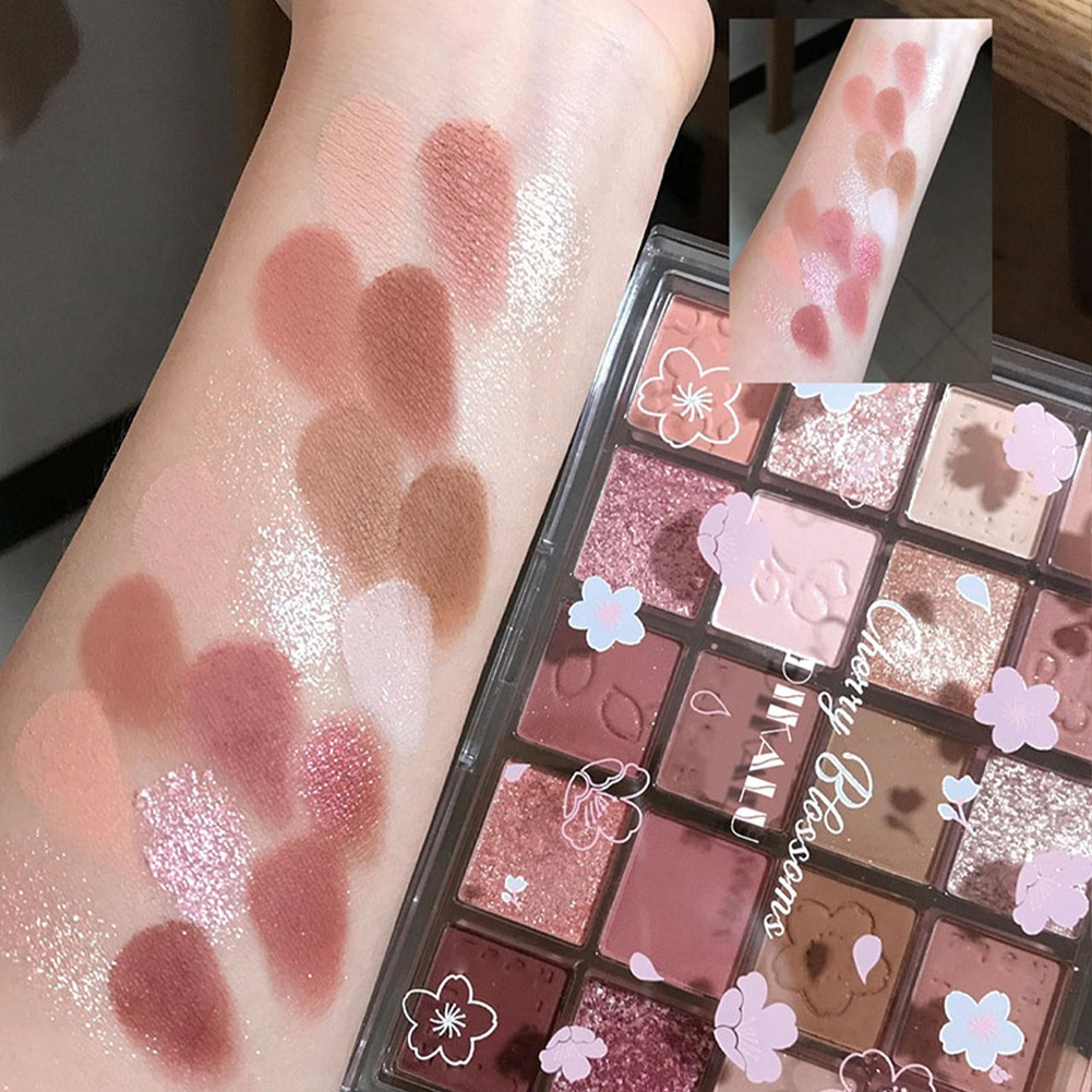 DIKALU Eyeshadow Palette Varian 20 Warna Tahan Lama