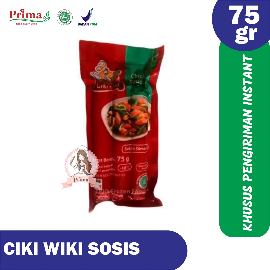 

Sosis ayam - ciki wiki 3pcs 75gr