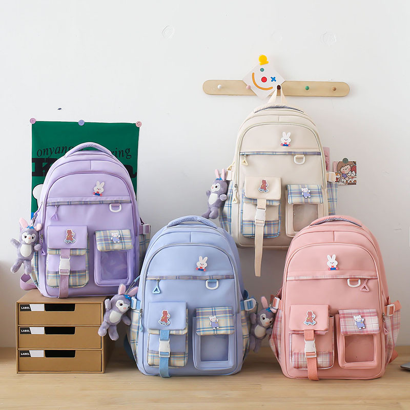 [MONA] FREE GANTUNGAN BONEKA -Tas Ransel Anak Sekolah Model Lucu dan Imut Kualitas Import Premium -M0209