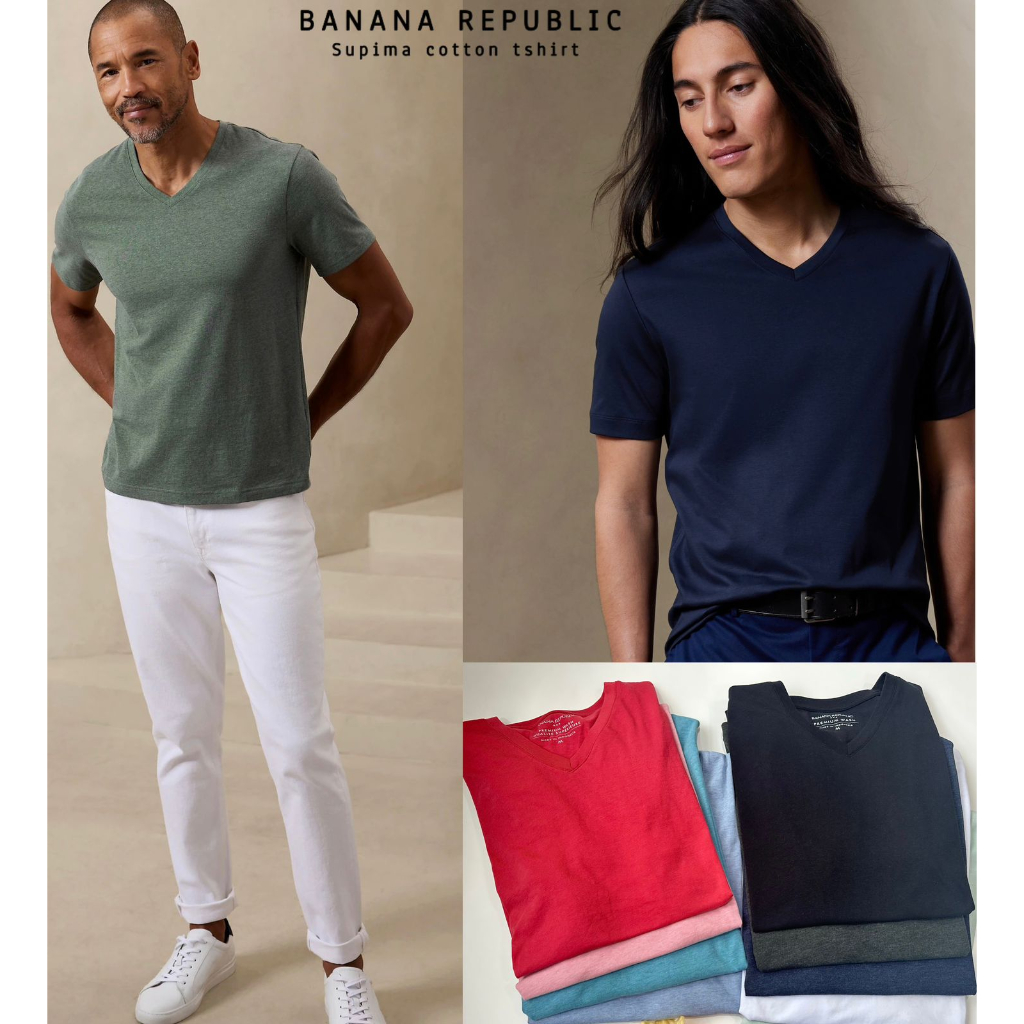 BNN republic supima v neck tshirt  unisex