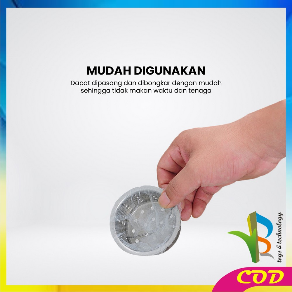 RB-C837 Saringan Wastafel Cuci Piring Filter Saringan Sisa Makanan Anti Mampet / Kain Jaring Jala Saringan Tempat Sampah Dapur