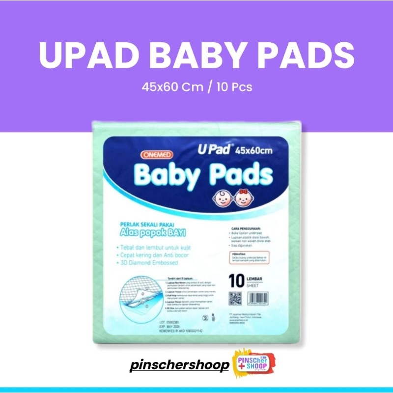 Underpad Baby Pads 45 x 60 cm Alas Popok Bayi Onemed Isi 10