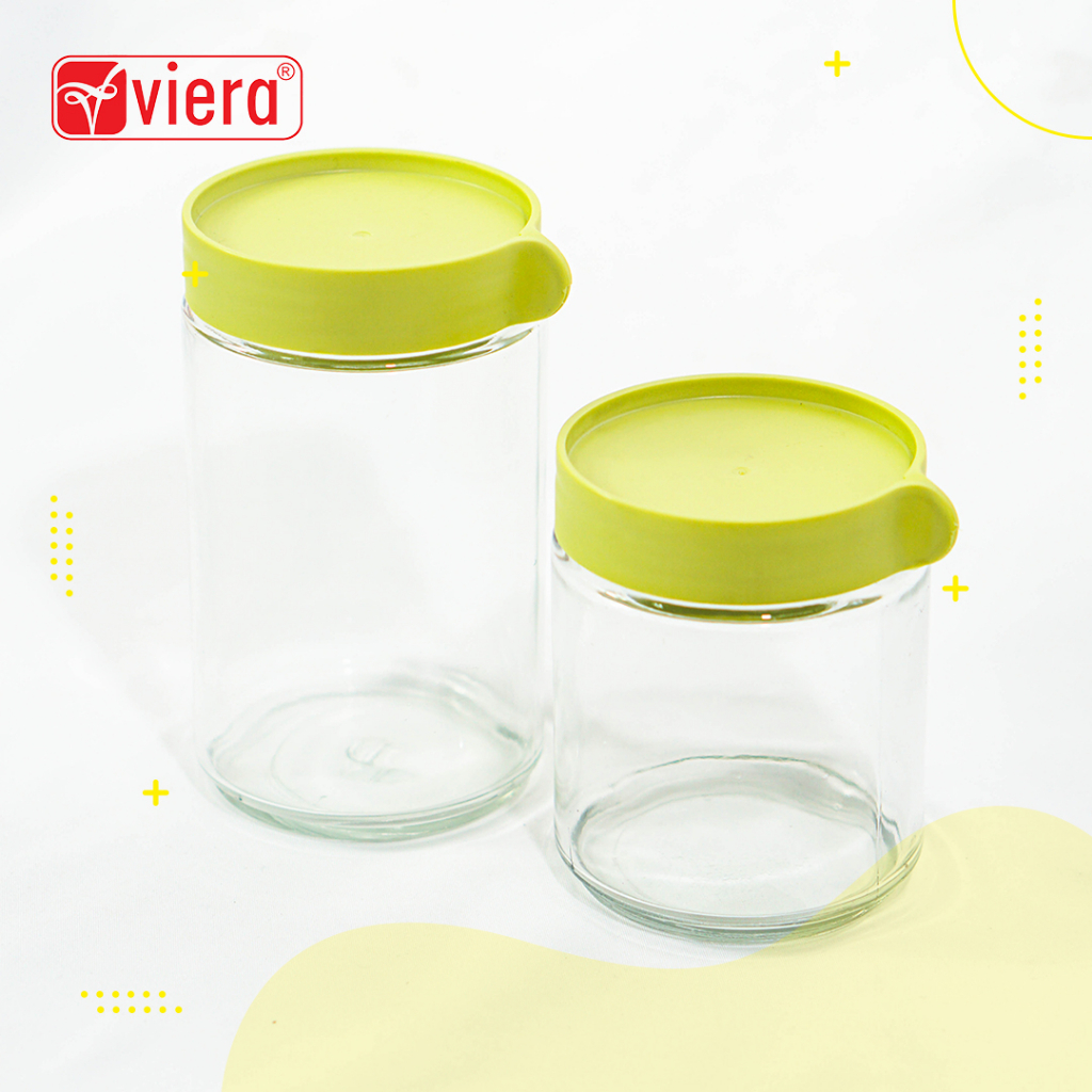VIERA - GLASS JAR SET