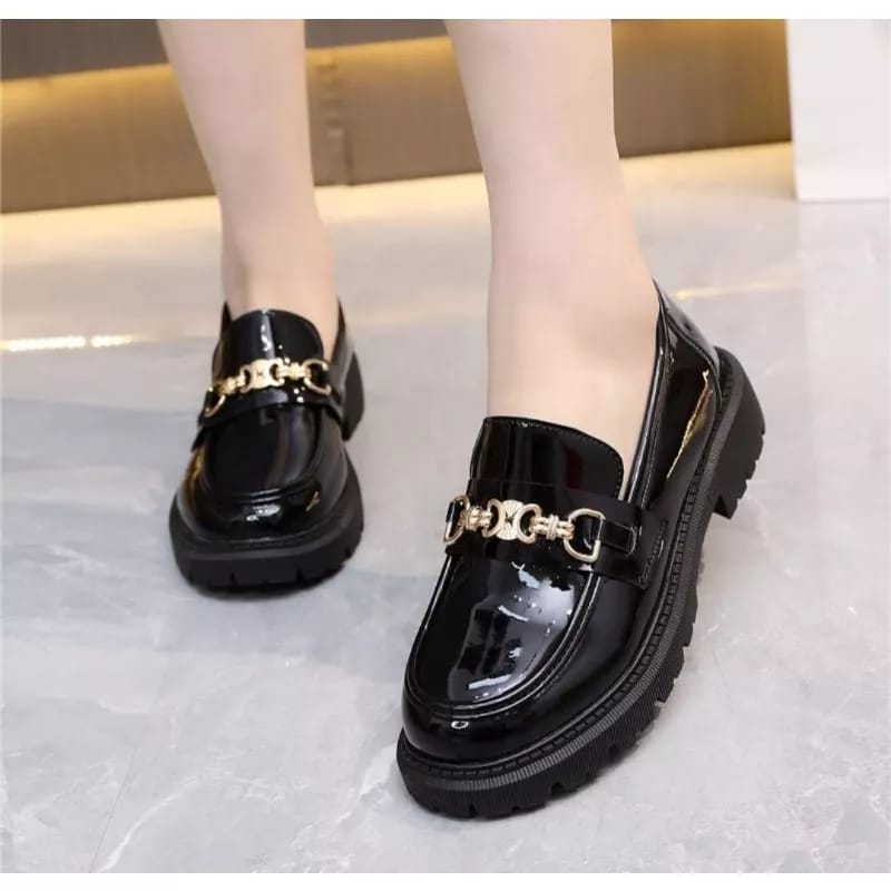 diata sepatu docmart fashion korea sepatu oxford wanita loafers