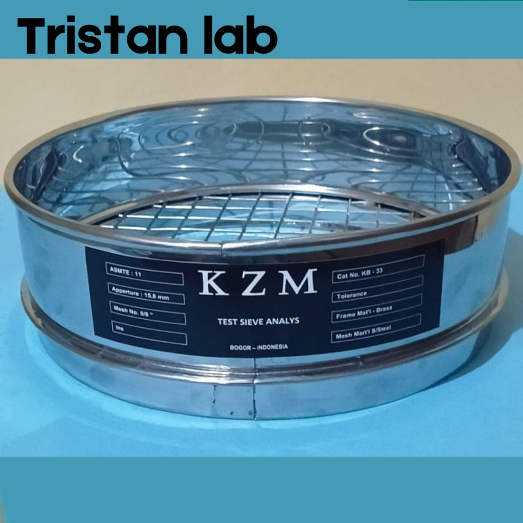 Ayakan Mesh Test Sieve Ayakan Mesh 5/8 Inch Diameter 20 cm