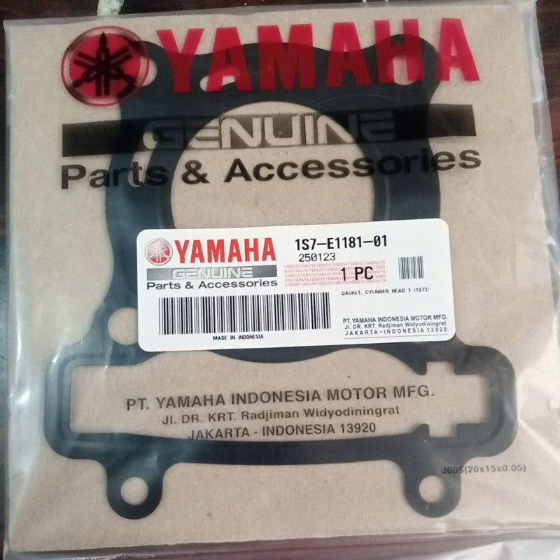GASKET,CYLINDER HEAD/Paking Deksel Jupiter Mx (1S7-E1181-01)
