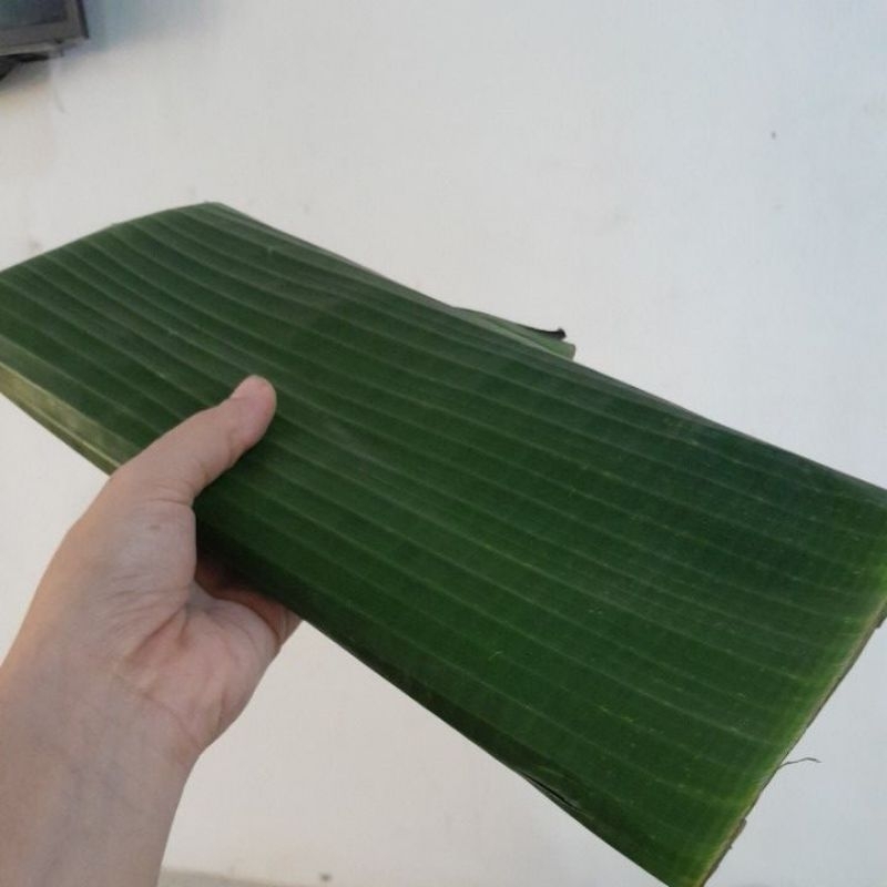 

daun pisang segar