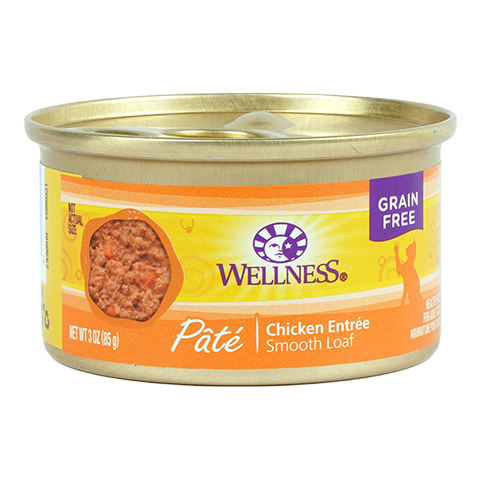 Wellness Grain Free Pate Chicken Entrée Wet Cat Food