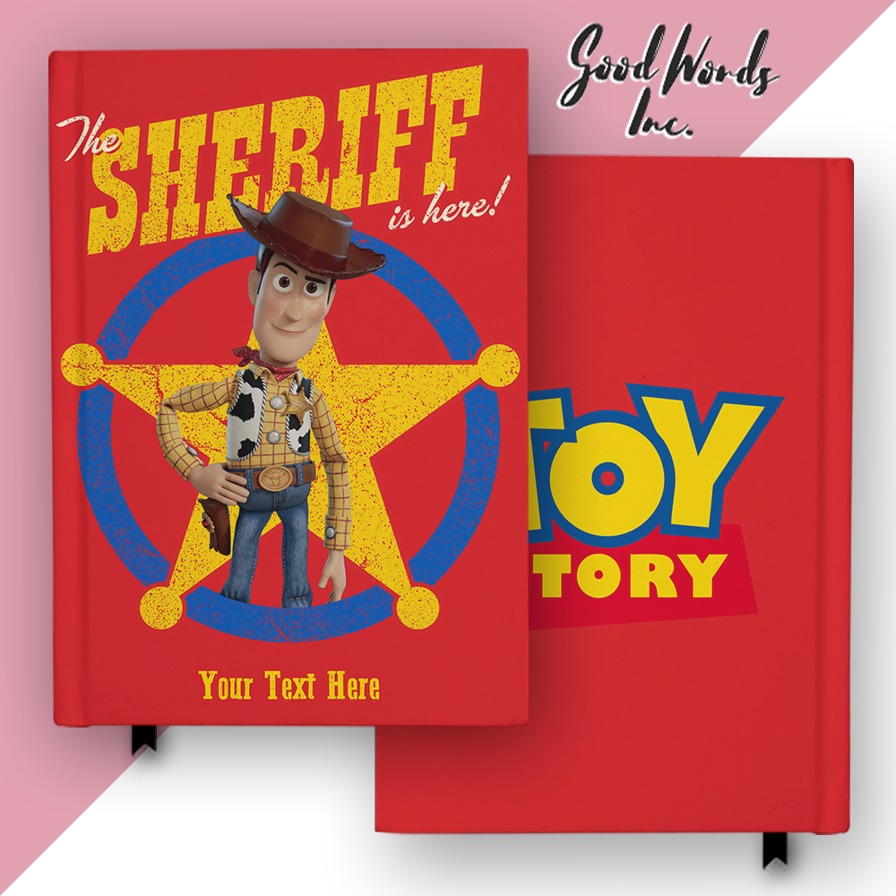 

Notebook Buku Toy Story 5 Sheriff Woody Cartoon Hardcover Jurnal Custom Diary Jurnal Agenda A5 A6